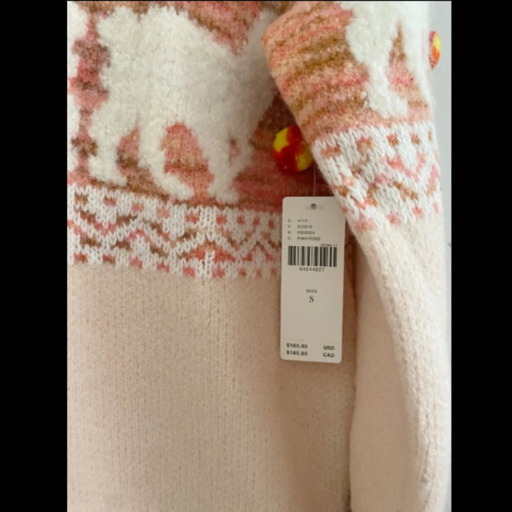 Anthropologie Aimee Pommed Alpaca Sweater - Picture 4 of 14